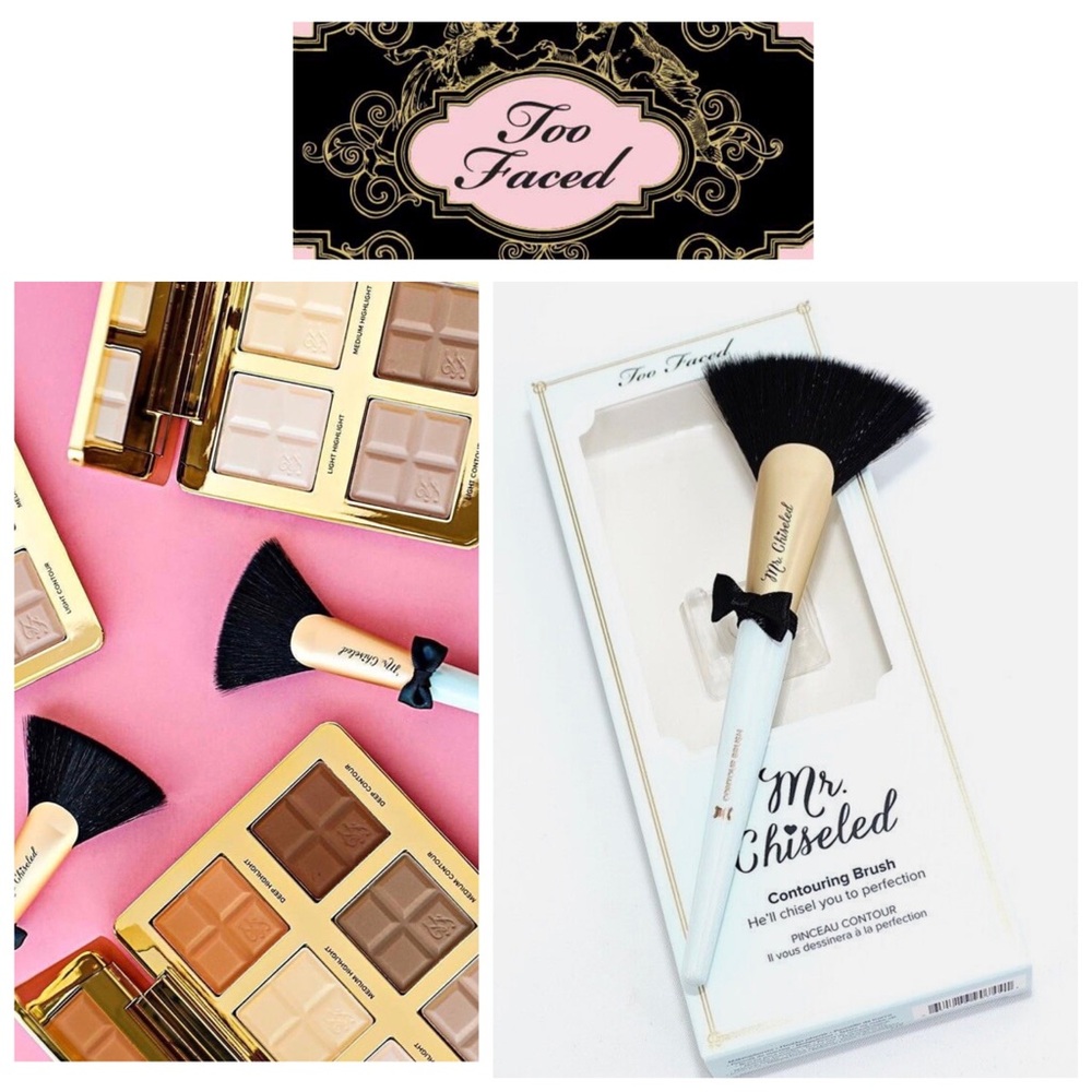 👸🏼Too Faced ✨NEW Mr. Chiseled Contouring Brush
